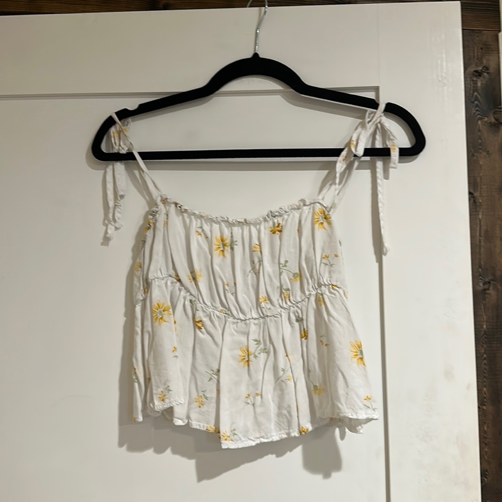 Floral tank top